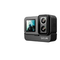 4K Dual-Lens Action Camera Power Stick Included Black