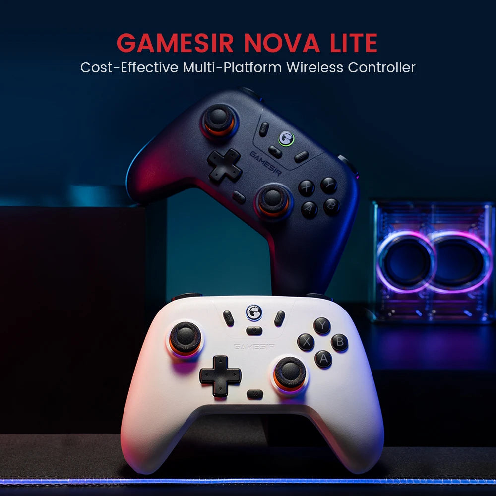 GameSir Nova Lite Wireless Gamepad Controller - Ultimate Gaming Experience for Switch, Android, iOS, PC & Steam