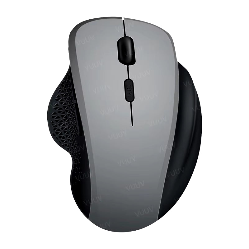 Experience Ultimate Comfort with the Ergonomic Rechargeable Wireless Bluetooth Mouse - Perfect for PC, Laptop, and Macbook with 1600 DPI Precision